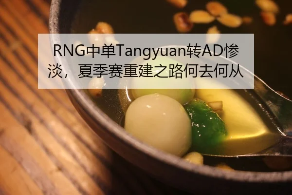 RNG中单Tangyuan转AD惨淡，夏季赛重建之路何去何从